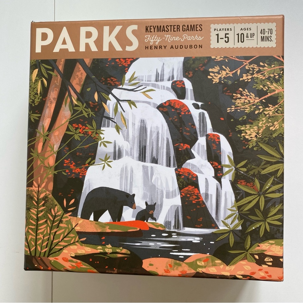 Parks Board Game by Keymaster & Henry Audubon